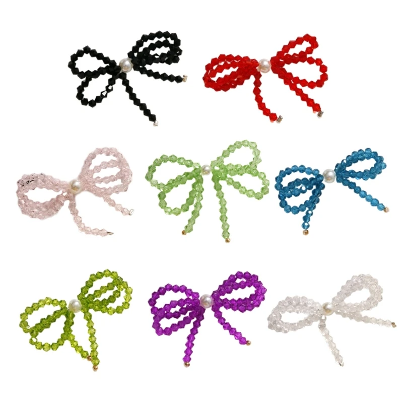 

Компоненты ювелирных изделий с бантом, подвеска с бантом, сделай сам, акриловая бусина, бант для ювелирных изделий F0S4