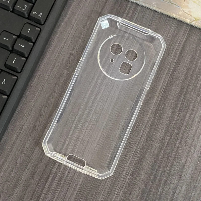 Blackview Soft TPU Clear Black Silicone Protective Phone Case
