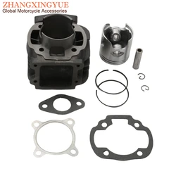 Scooter 70cc Big Bore Cylinder Kit For Yamaha Bws50 Slider 50 Target Bw's Zuma 50cc 47mm / 10mm 2-Stroke Engine Parts