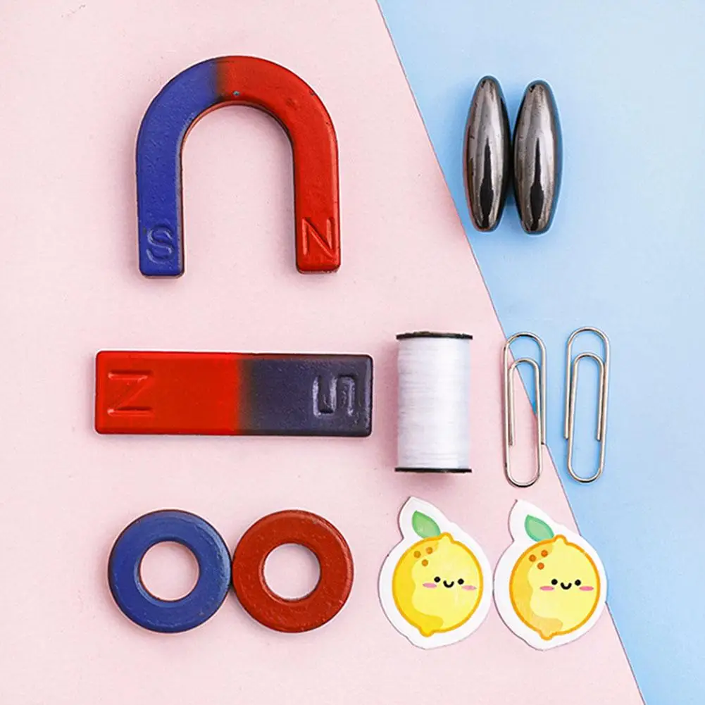 Magnet Set For Student Physics Experiment Teaching Educational Equipment Early Education Toys For Student Gifts Children