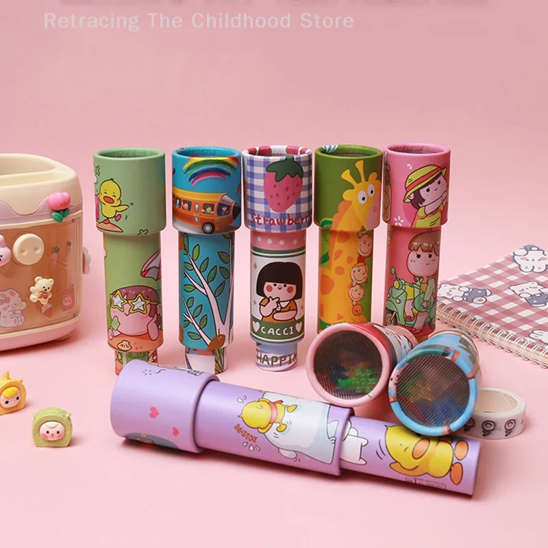 Scalable Rotation Magic Kaleidoscope Toys Funny Classic Kaleidoscope Fancy Colored World Classic Educational Toy Kid Gifts