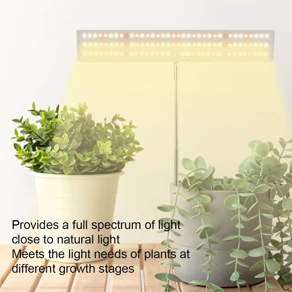Plant Grow Light Height Adjustable Full Spectrum Plant Lamp IP54 Waterproof Phytolamp Grow Light for Plant Flower Greenhouse
