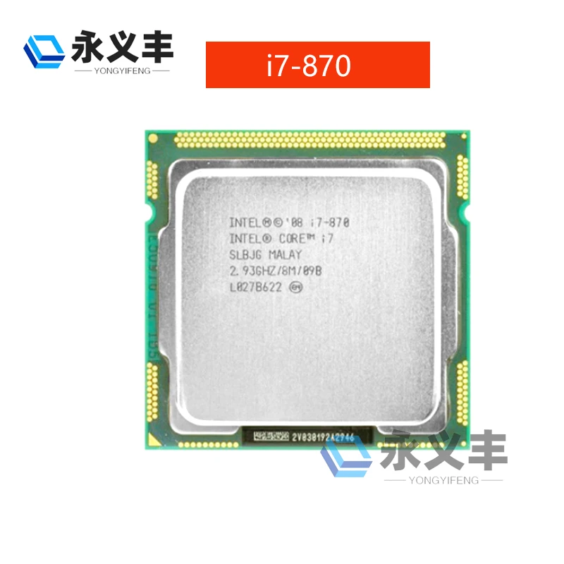 Intel Core i7 870 I7-870 I7870 i7 870 I7 Processor 2.9GHz 8MB Socket ...