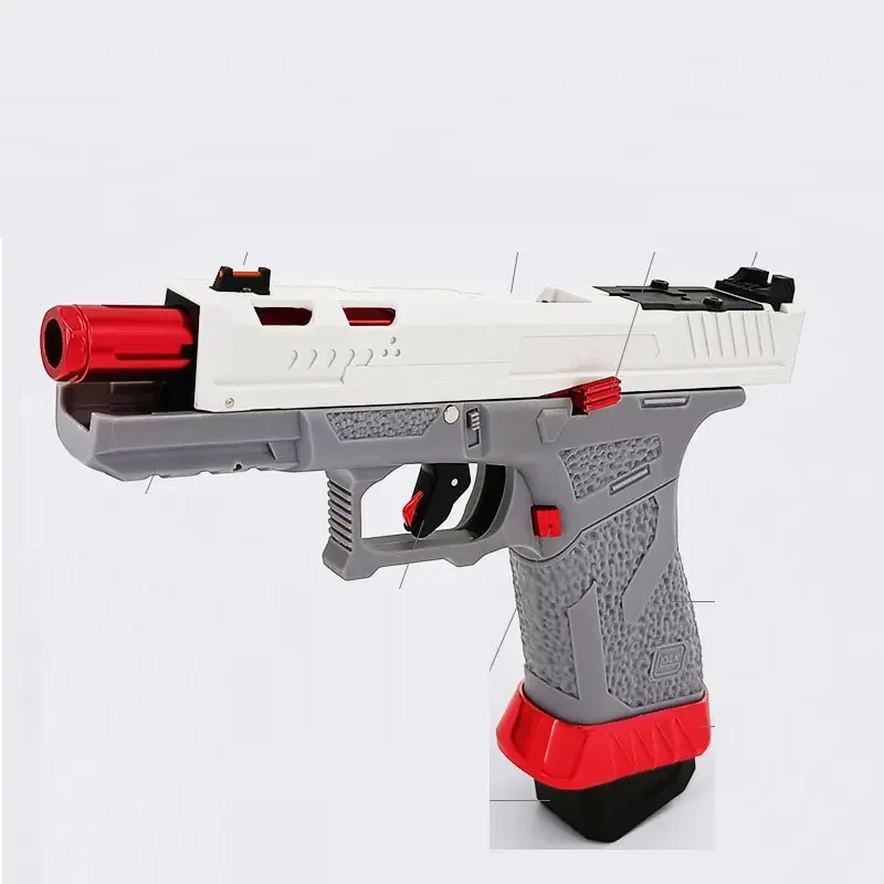 G01 Tactical G17 Toy Gun Shell Exjecting Handgun Soft Bullet Blaster Pistol Airsoft Weapons Pneumatic Pistola For Adult Boys 6