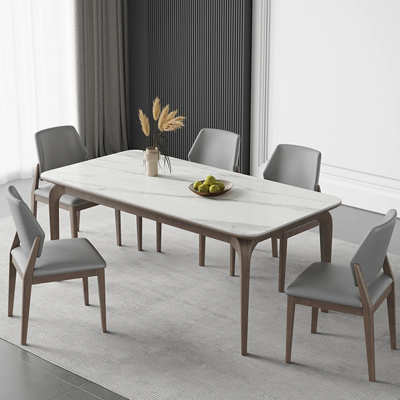 

Restaurant Dining Table Set Conference Bar Luxury Dining Table Chairs Kitchen Gaming Coiffeuse De Chambre Patio Furniture SQC