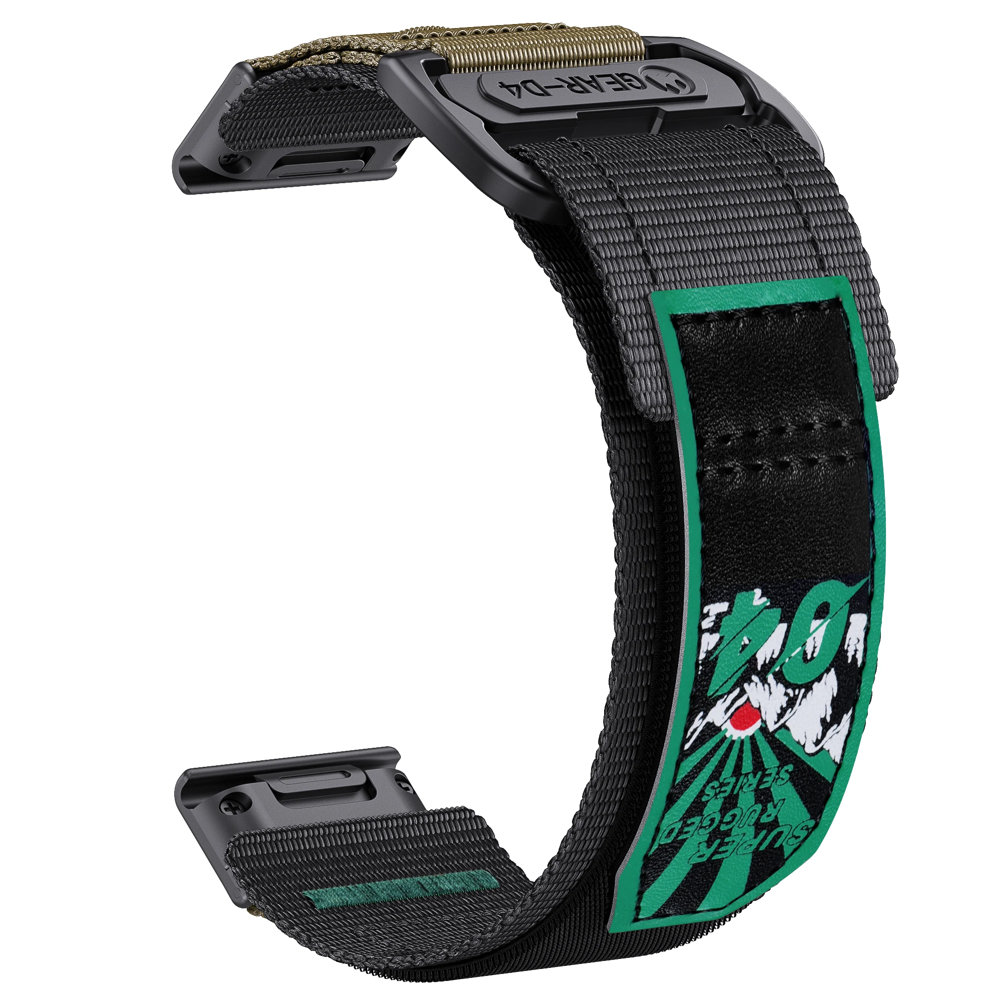 Enhanced QuickFit 26mm Nylon Strap - Durable, Comfortable, and Adjustable Wristband