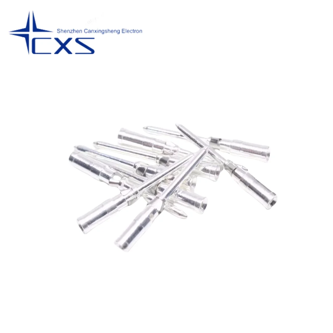 10pcs CDM-1.5 T001015-000 SIBAS TE Silver-Plated Cold-pressed Male Pin