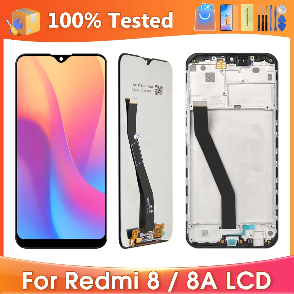 

6.22" Original For Xiaomi Redmi 8 M1908C3IC LCD Display Touch Screen Digitizer For Redmi 8A MZB8458IN Assembly Replacement Parts