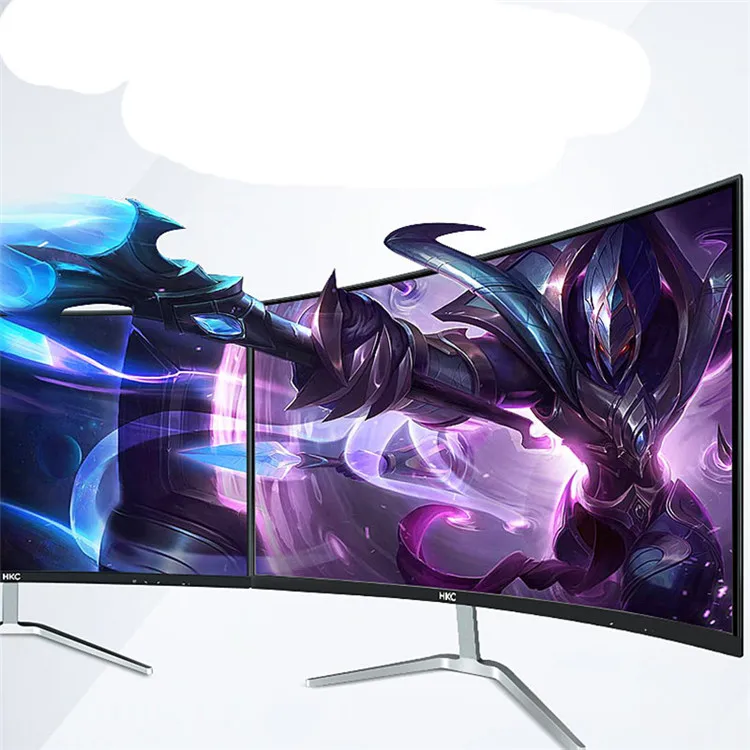 Cheap Smart Full Hd 24 Inch Curved Screen Led Tv From China Manufacturer Curved 60Hz Led Gaming Monitor