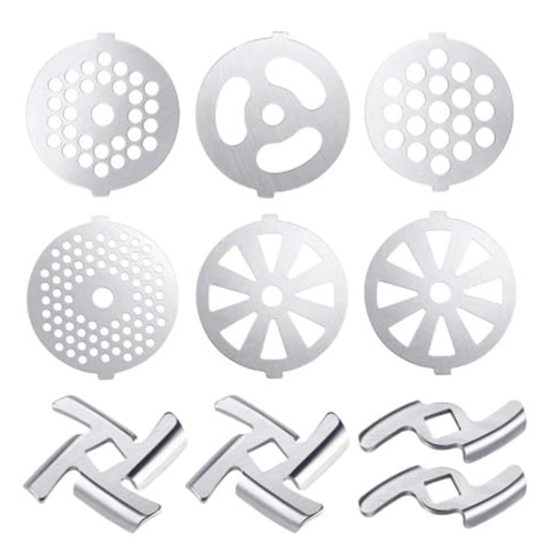 

Лезвия для мясорубки, зернистость для мясорубки, детали из нержавеющей стали для измельчителя пищи, подставка для миксера и мясорубки размером 5