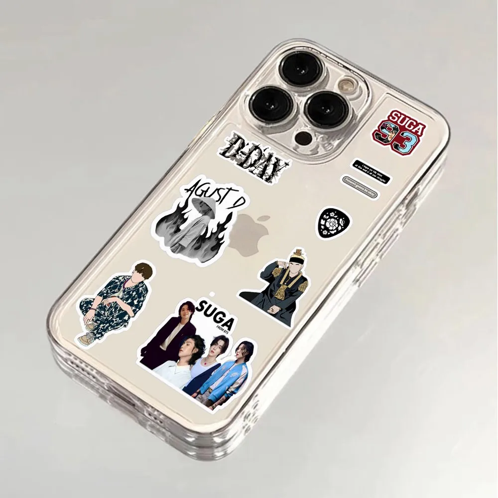S-SUGA A-Agust D Clear Soft Phone Case Cover