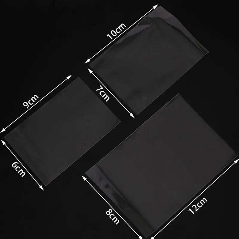 100pcs Card Sleeves Magic Board Game Tarot Three Kingdoms Board Game Poker Cover Transparent Plastic Self Sealing Bags 5