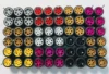 30sets/40sets 11mm wheels for 1/64 Scale Alloy Car Models 1/64 wheels with Tires + Axles for Hot Wheel/Matchbox/Domeka/Tomy 1:64 1
