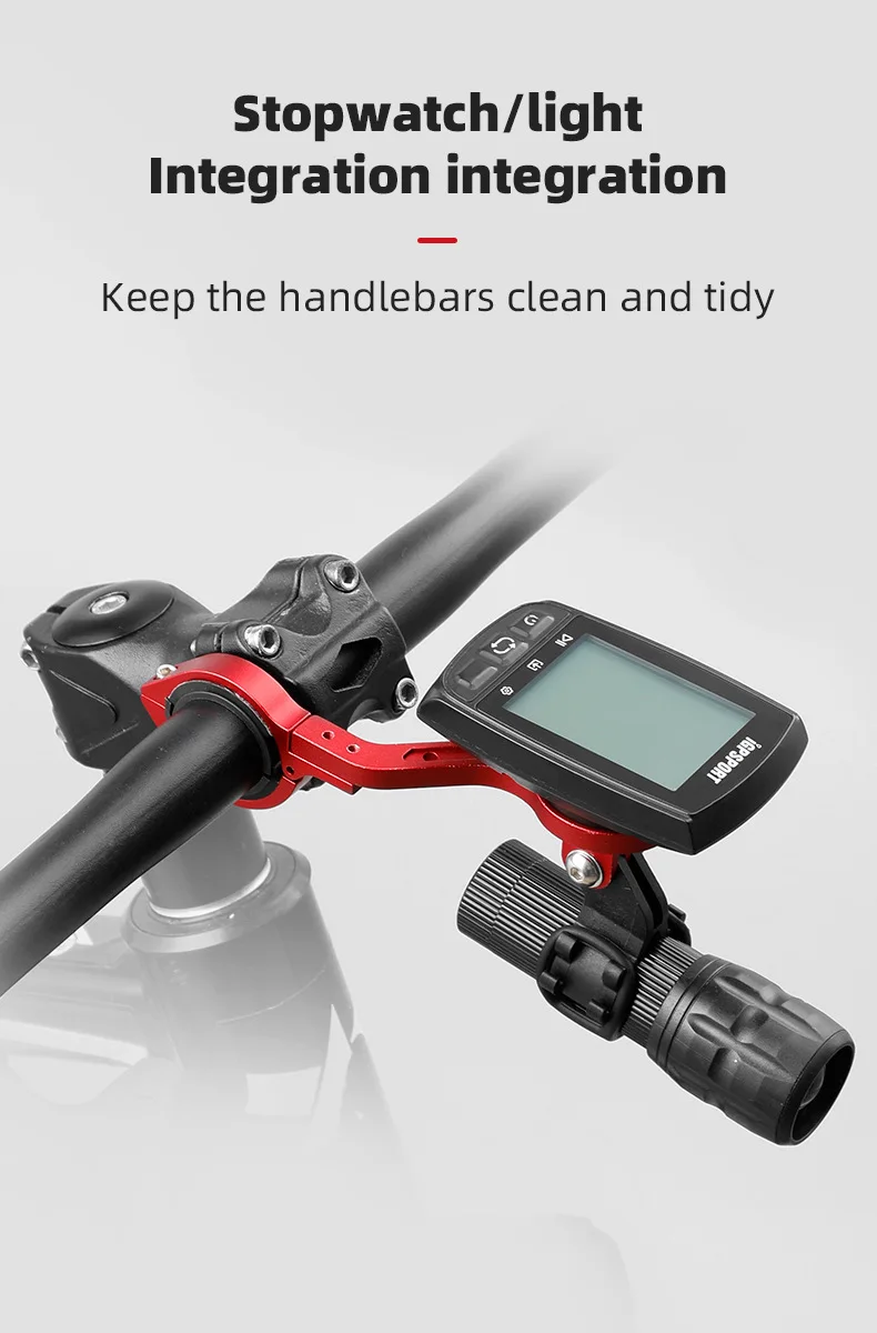 Wenbones Support pour ordinateur de vélo intégré, support de vélo en Wenbones Support pour ordinateur de vélo intégré, support de vélo en
