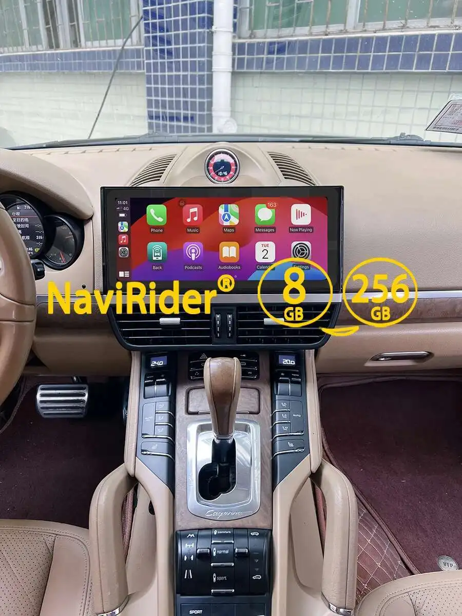 12.3inch Android 13 Car Interior Upgrade Kits For Porsche Cayenne 2010-2017 Cent