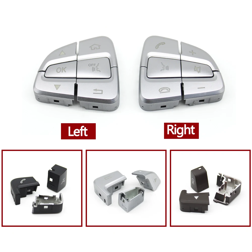 Car Steering Wheel Switch Control Buttons Multi-function Switch Button for BENZ C GLC Class C180 C200 C300 0999050200