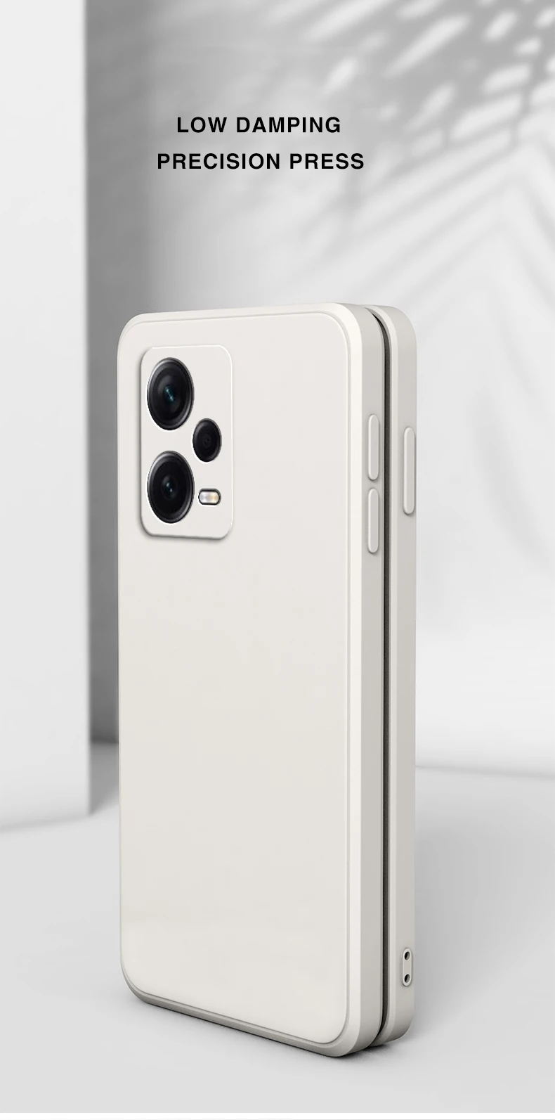 Neue Silikonhülle für Xiaomi Redmi Note 12 13 Pro Plus 5G Global Softs Redmi Note 12 12s 12c 13c 4G Rückseite – Detail 5