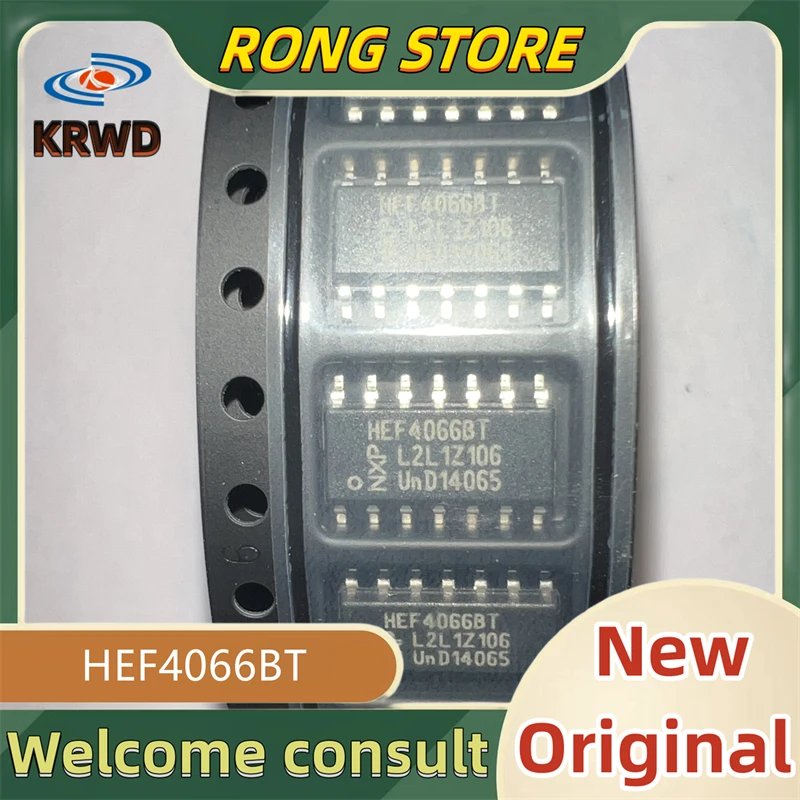 

(50 шт.) HEF4066BT Новый и оригинальный чип IC HEF4066BT,653 HEF4066 SOP14