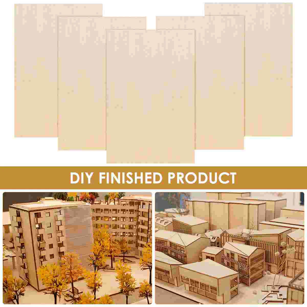 Wood Sheets Basswood Craft Board Unfinished Plank Plywood Thin Wooden Flat  Diy Natural Timber Pieces Birch Drawing Painting - Wood Diy Crafts -  AliExpress