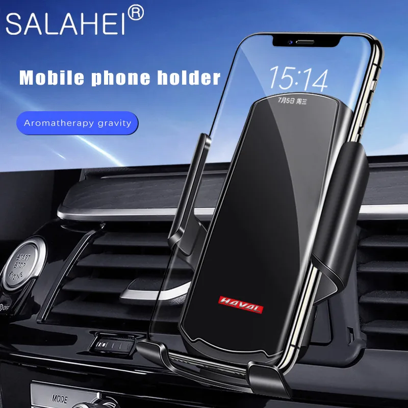 Gravity Car Aromatherapy Mobile Phone Holder GPS Support Bracket For