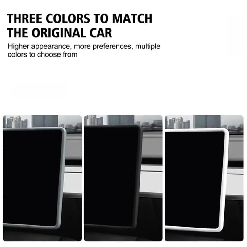 Premium Silicone Screen Protector Frame for 16-inch Central Control Display