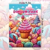 1pc, Dessert Coloring Book, Teenagers Coloring Book, 39 Different Patterns, 100gsm Thick Paper, Stress Relief, Birthday Gift 2