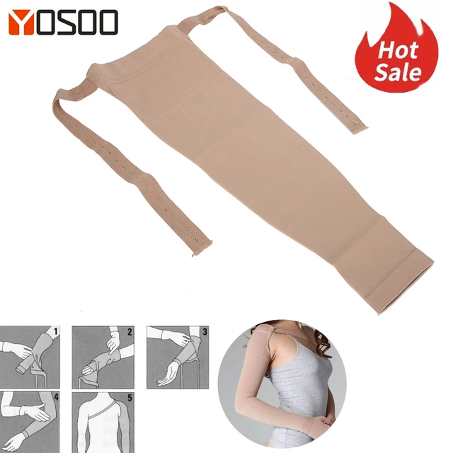 Post Mastectomy Sleeve Elastic Arm Anti Swelling Lymphedema Relief Sleeve  Orthopedic Brace Support for Women Patient - AliExpress