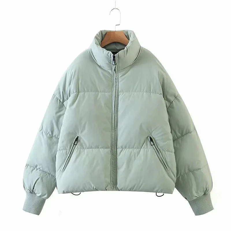 

Cotton clothes women's ins European and American loose thin warm bread clothing short lazy style down cotton jacket winter