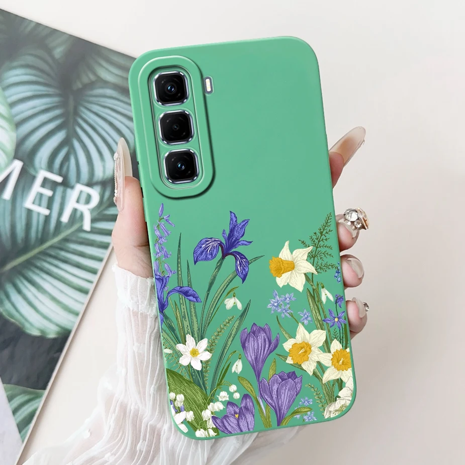 Luxury Art Painted Soft TPU Phone Case, Compatible with Select Infinix Models