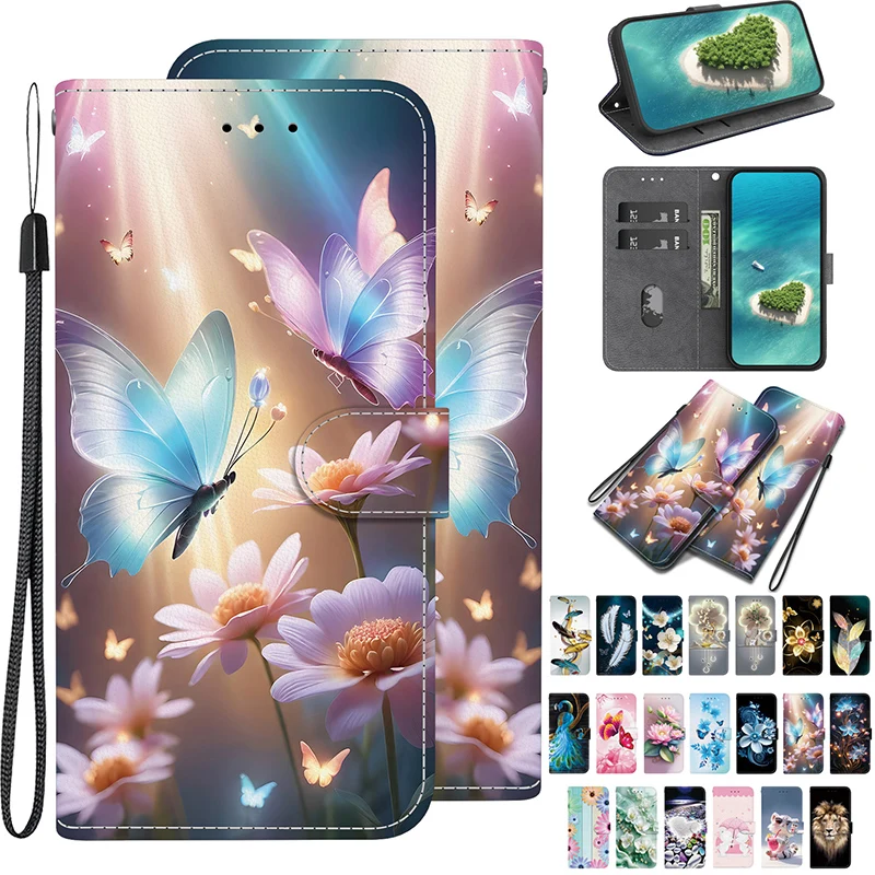 Deluxe Wallet Flip Leather Phone Case with Magnetic Card Slots