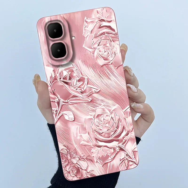 Fashion Simplicity Oil Painting Soft Silicone Phone Case Back Shell Cover