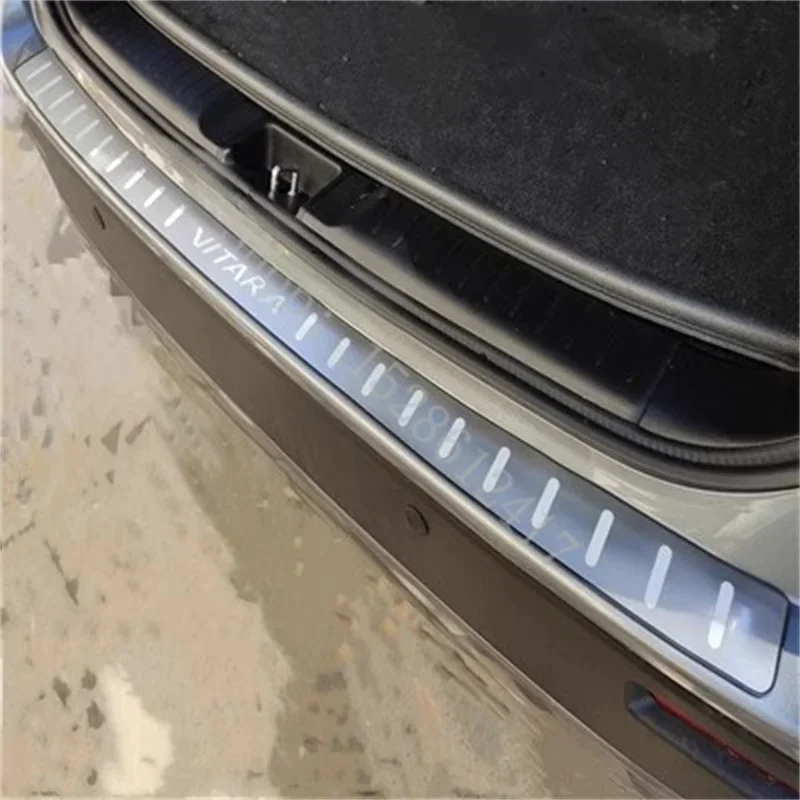 Car Rear Door Bumper Protector For Suzuki Vitara 2015 ~