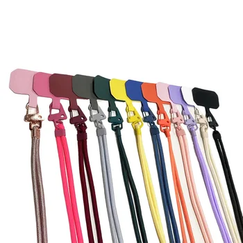 Crossbody Lanyard Necklace Strap Universal Mobile Phone Adjustment Long Hanging Rope With Clip Anti-Lost Lanyard 1