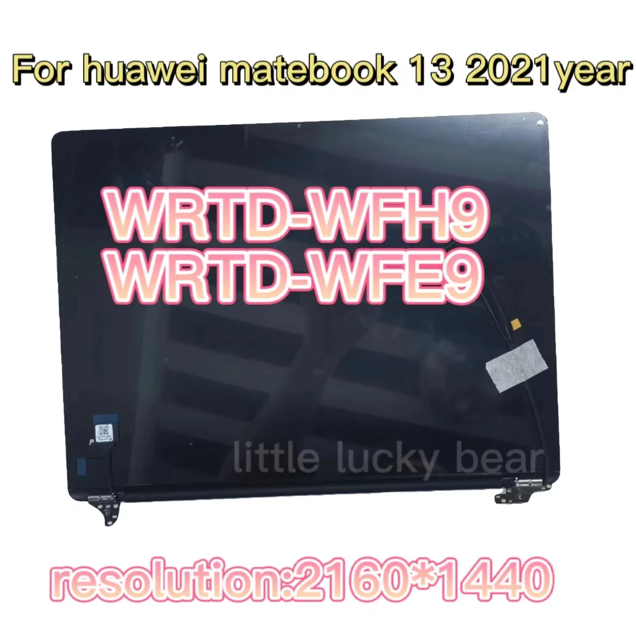 

New for Huawei mateBook 13 2021 display assembly upper half screen assembly WRTD-WFH9 、WFE9 touch screen display replacement