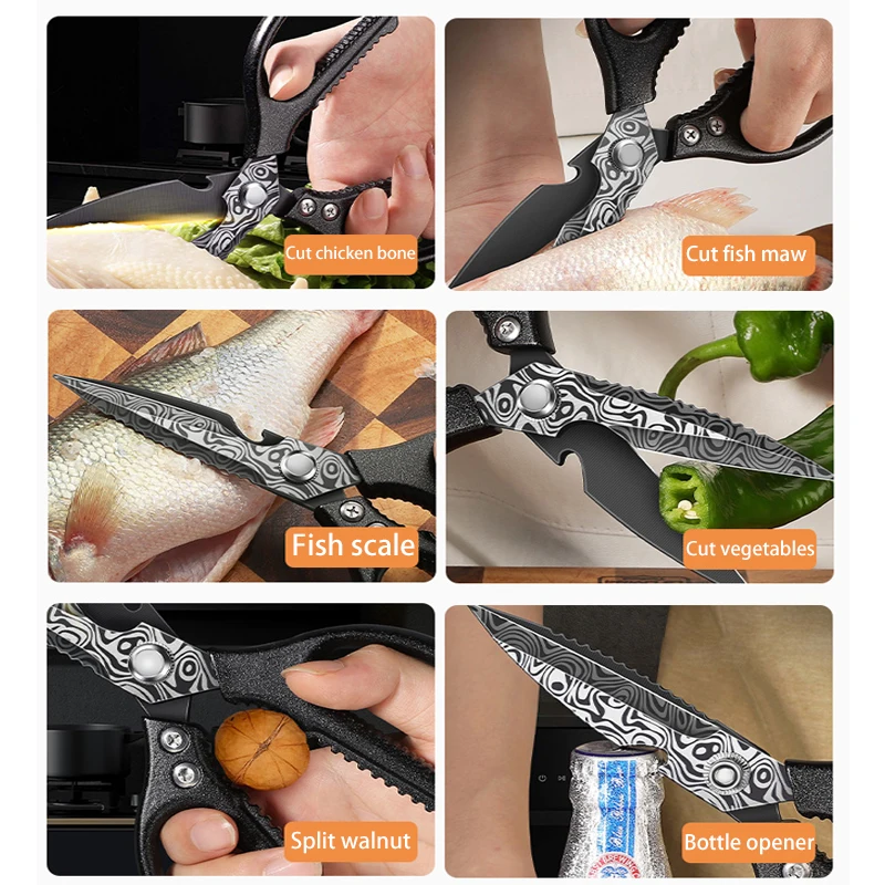 Seiko kitchen chicken bone scissors 3