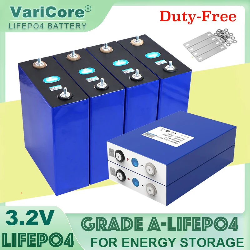 4個varicore 3.2v 280Ah 310Ah lifepo4充電式バッテリーdiy 12v 280AH 