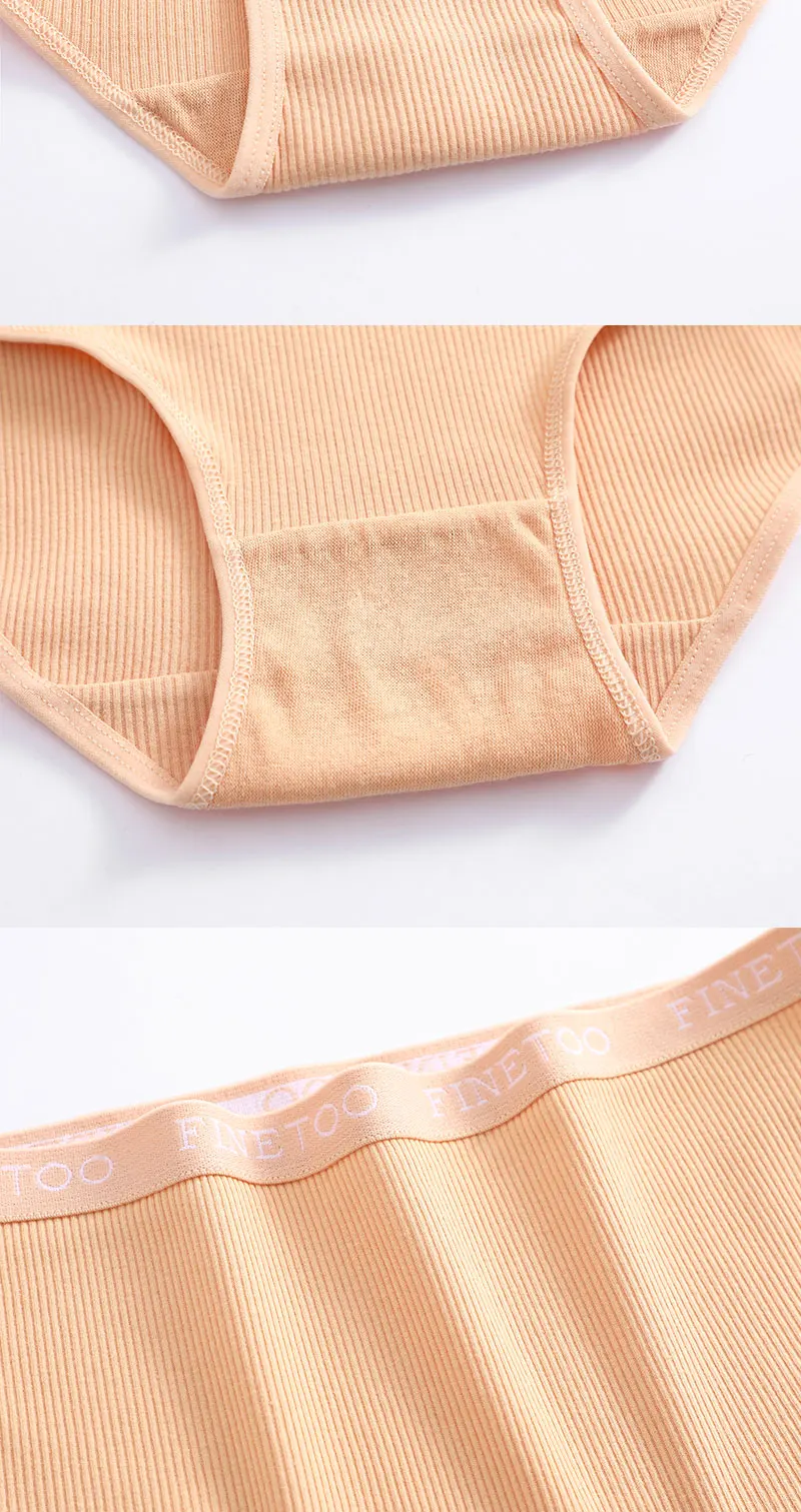 High Waist Panties - Cotton Briefs Set | Plus Size Breathable Lingerie for Women