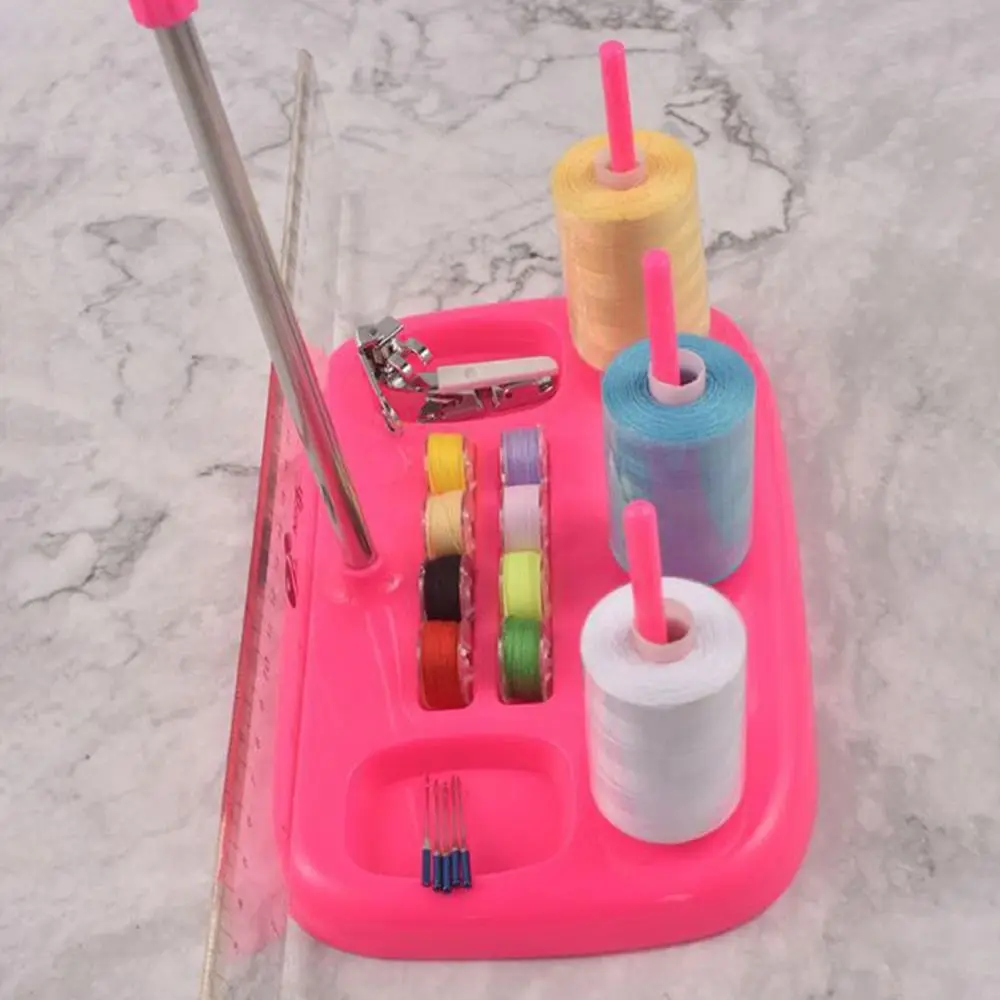 Description Picture 5 of item3 Spool Sewing Thread Holder High Quality Embroidery Wire Rack Sewing Machine Thread Organizer Quilting Tool Sewing Accessories