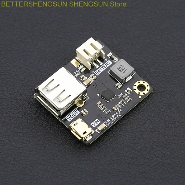 The MP2636 power management module is a small volume charging and boosting two in one module.