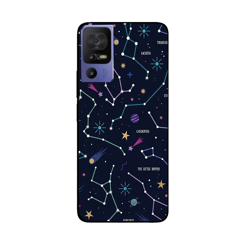 Per TCL 40 SE custodia 6.75 pollici per TCL 40 SE Cover Marble Soft Silicone Clear Bumper Phone Case Fundas per TCL 40 SE Coque Shell  202192403