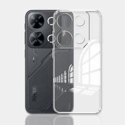 Itel P65 Clear Shockproof Silicone Phone Case for Itel P65 (Clear)