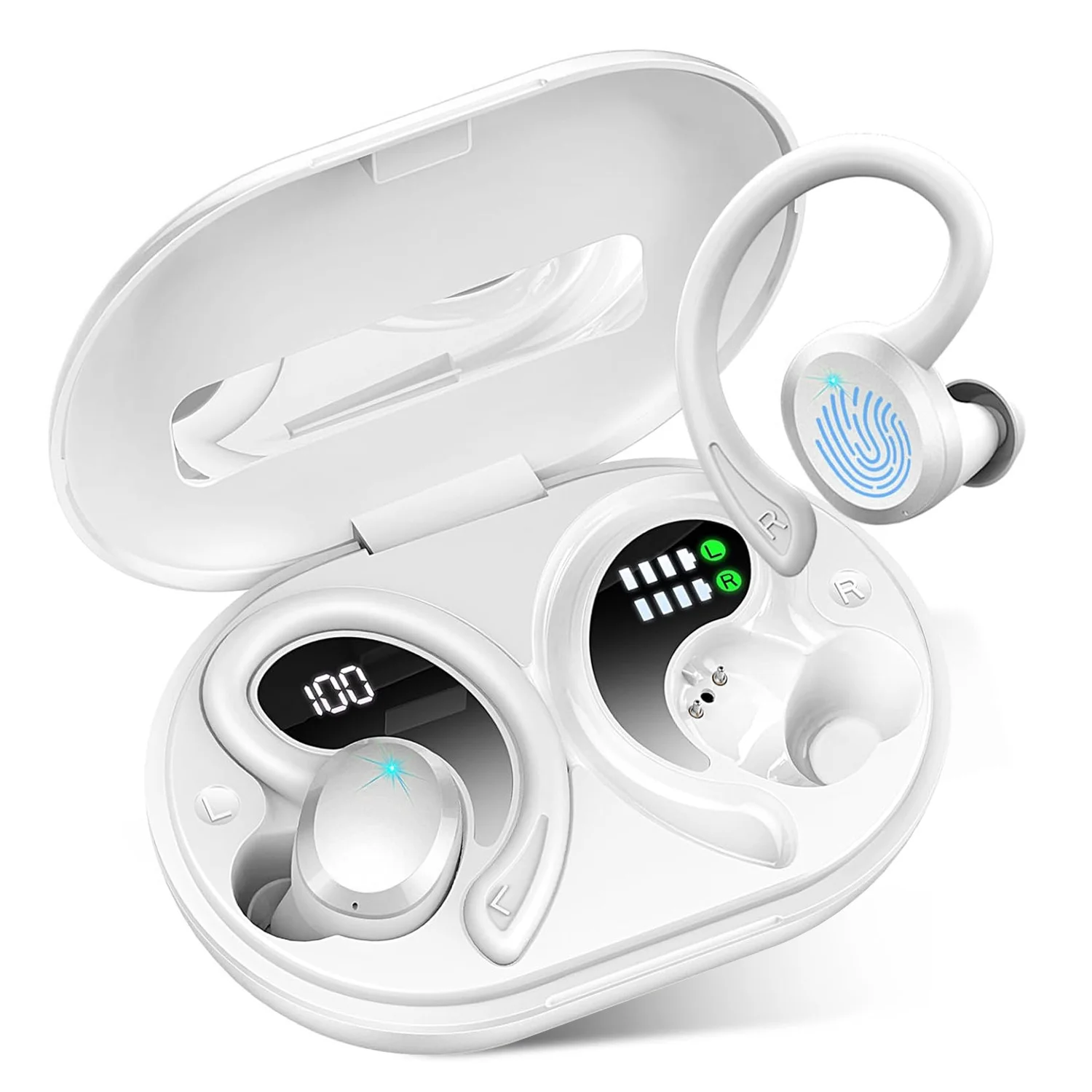 Cross-border foreign trade new Q38 ear mounted wireless smart 5.2 Bluetooth head
