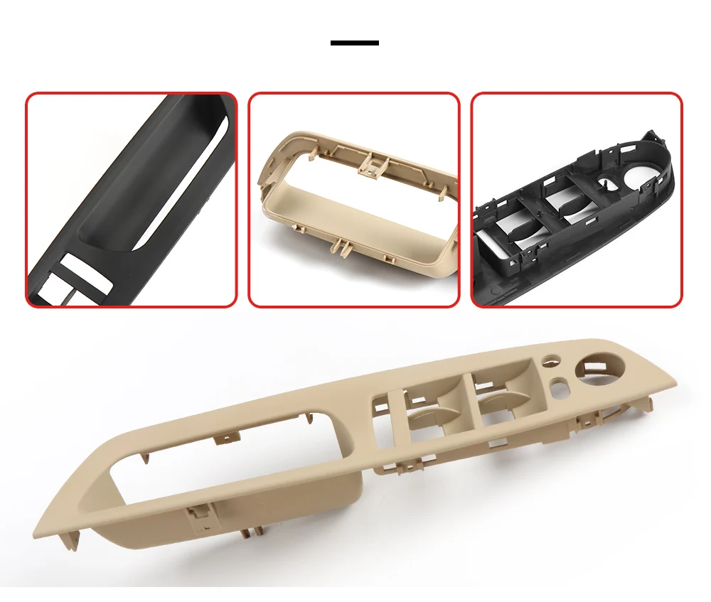 LHD RHDHand Drive Auto Innen Türgriff Panel Pull Trim Abdeckung Innen Ersatz Für BMW E70 E71 E72 X5 X6 2007-2013 – Detail 5