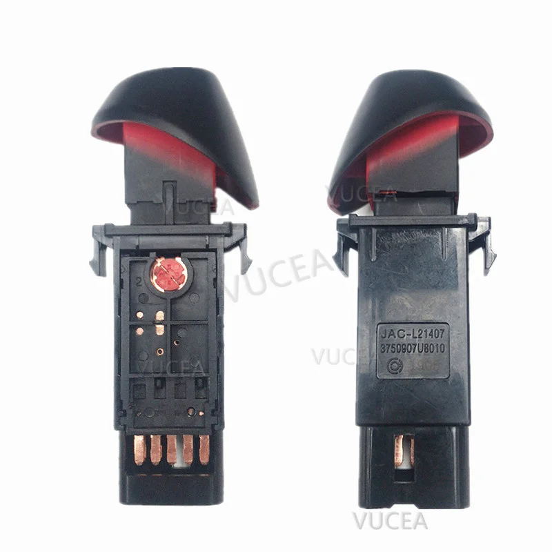 Vehicle position Hazard Emergency Flasher Warning Switch for JAC J3 Turin Tojoy J5 Heyue 9750907U8010 JAC-L21407 vehicle flasher switch