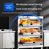 XL electric oven commercial double layer three layer large capacity bread cake baking box 5