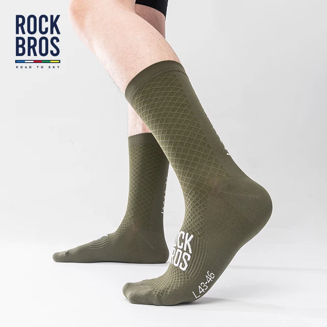 ROCKBROS Chaussettes de cyclisme apaisantes, chaussettes de sport absorbant les chocs, chaussettes de vélo en tissu respirant, chaussettes d'extérieur hautement élastiques, une paire 5 ROCKBROS Chaussettes de cyclisme apaisantes, chaussettes de sport absorbant les chocs, chaussettes de vélo en tissu respirant, chaussettes d'extérieur hautement élastiques, une paire 5