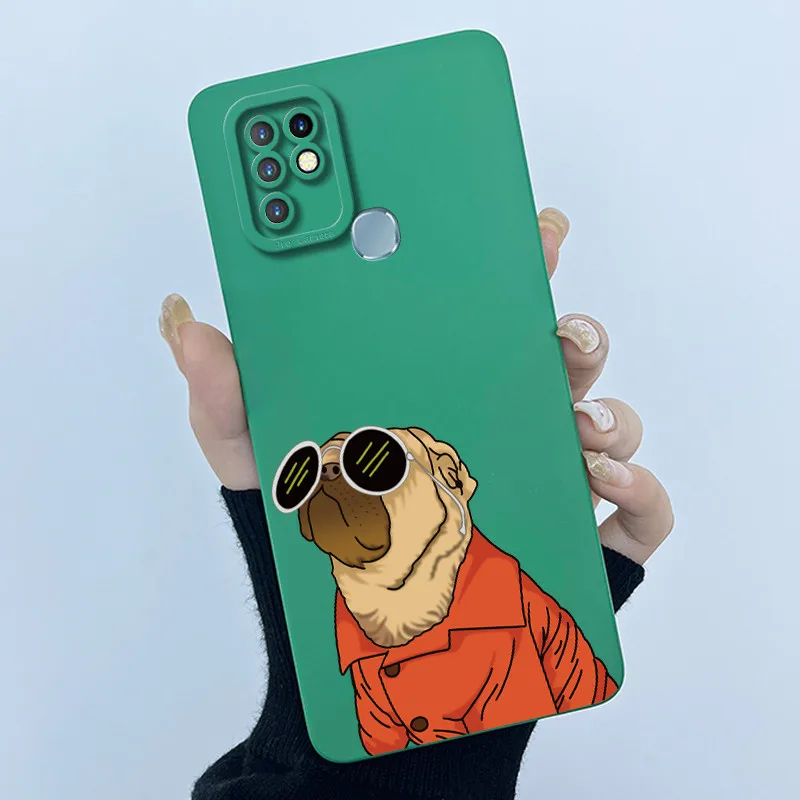 Soft Silicone Fashion Painted Protective Phone Case Cover