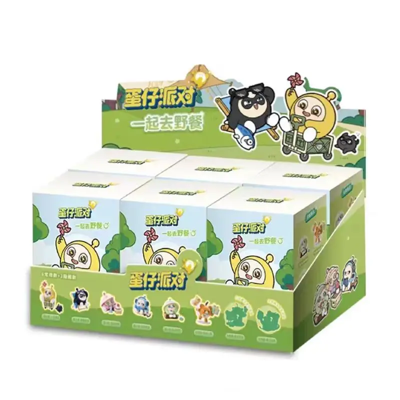 thumbnail image 1 of Caja sorpresa auténtica para fiesta de huevos para niños, serie Let's Go Picnic, accesorios para juegos de muñecas hechos a mano, juguetes de moda, regalo, caja misteriosa, adornos, 1 of 5