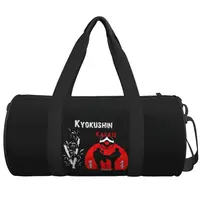 Aikido Kyokushin Karate Sensei Sport Bags Samurai Martial Arts Large Gym Bag Outdoor Couple Handbag Swimming Graphic Fitness Bag 1