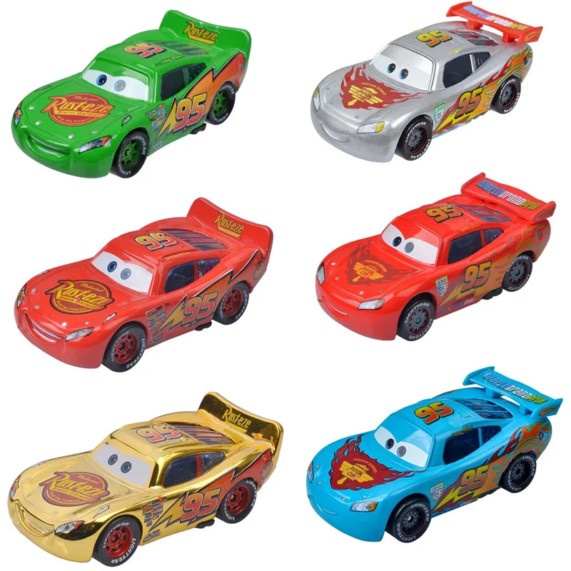 Disney pixar carros 3 relâmpago mcqueen corrida série jackson tempestade  cruz smokey 1:55 diecast liga de metal veículo brinquedos menino miúdo